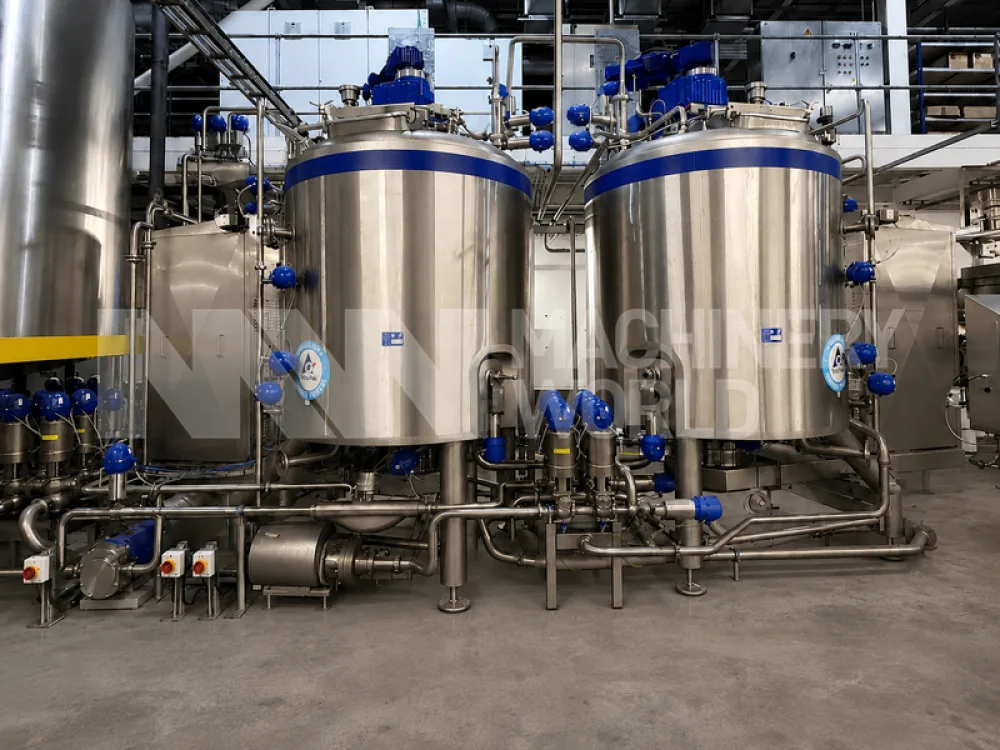 2,500 Litre Tetra Pak Tetra Scanima B400-2500VAA Jacketed Vacuum Universal High Shear Mixer – Year 2019 (2x Available)