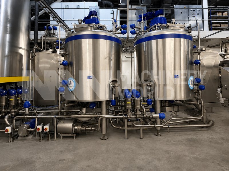 2,500 Litre Tetra Pak Tetra Scanima B400-2500VAA Jacketed Vacuum Universal High Shear Mixer – Year 2019 (2x Available)