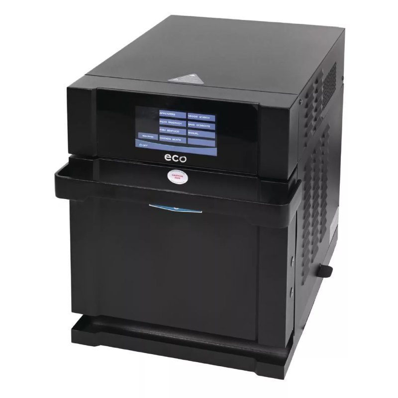 Turbochef Eco Rapid Cook Oven Black - islandcatering
