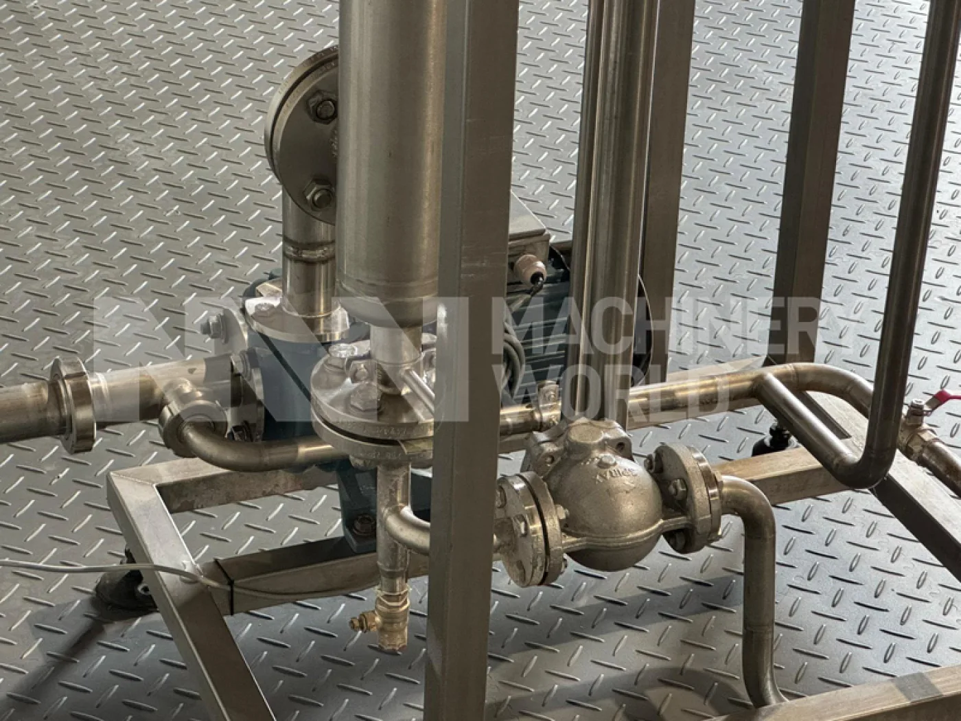 Shell-In-Tube Tubular Heat Exchanger – Steam Heater Skid with Pump - 7