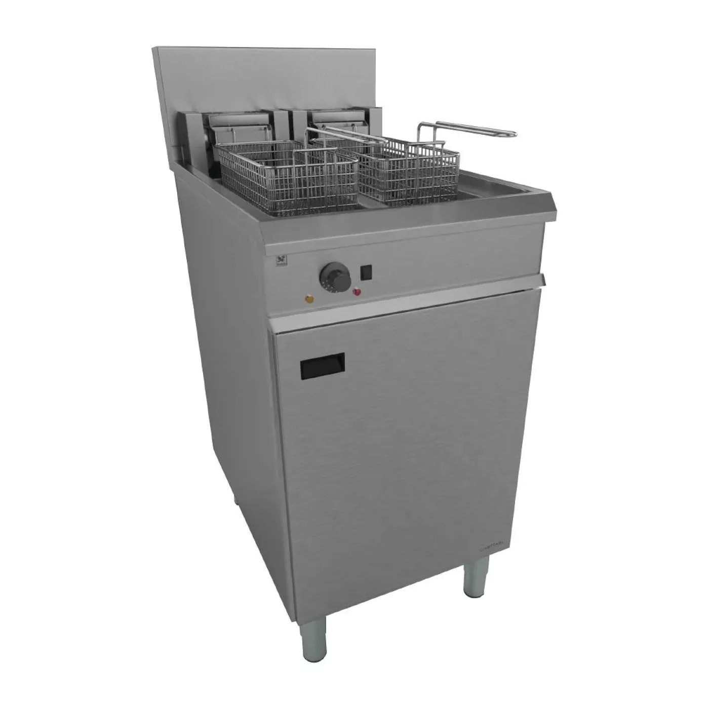 Falcon Chieftain Twin Tank Twin Basket Free Standing Electric Fryer E1848 - islandcatering - 1