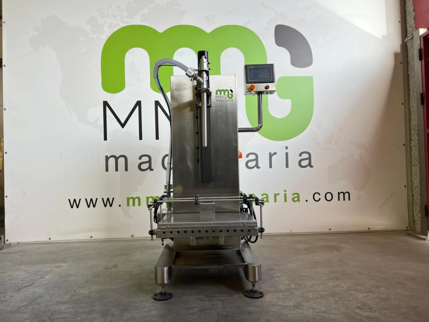LLENADORA SEMIAUTOMÁTICA PARA GARRAFAS CON CÉLULAS DE CARGA - 1