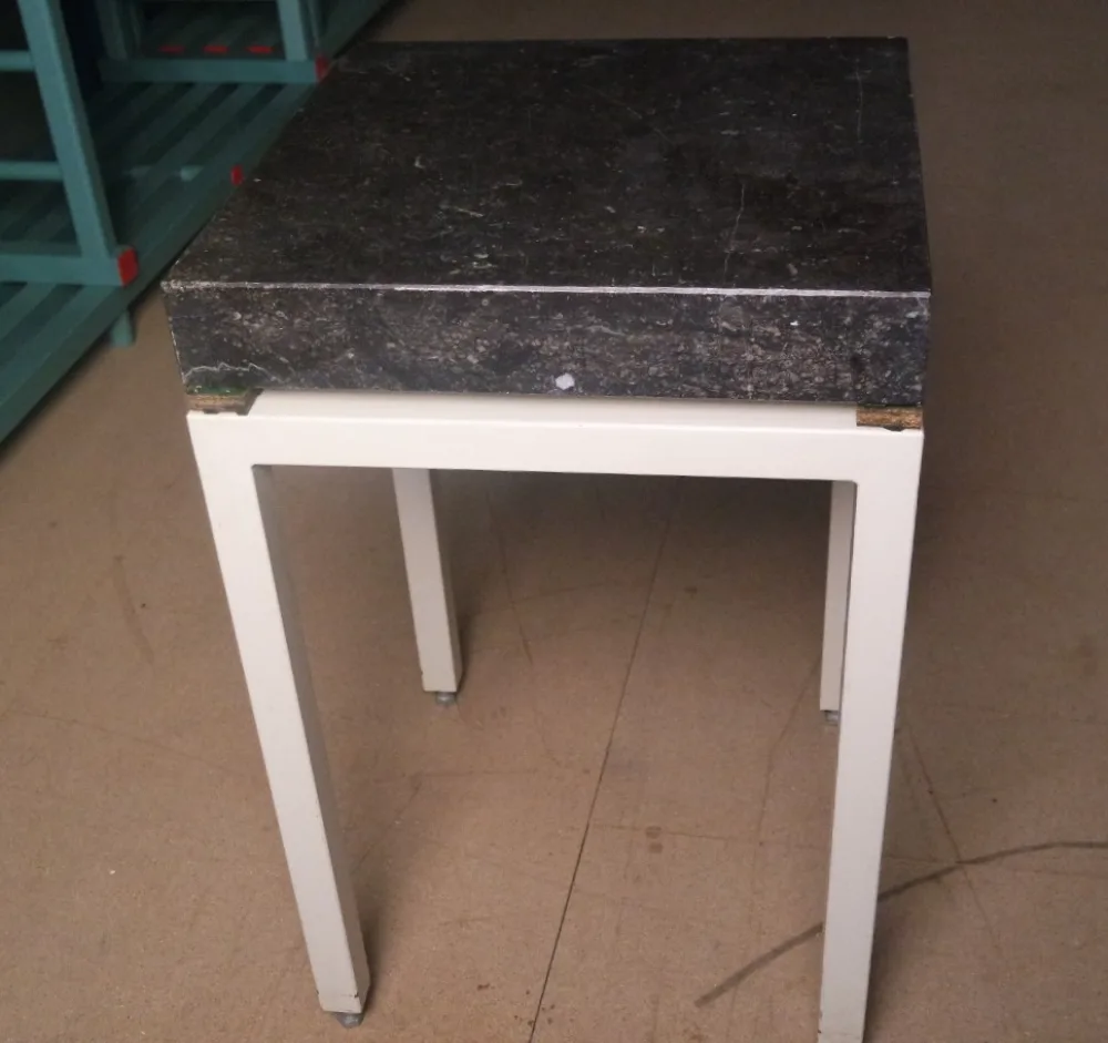 783 - Used laboratory weighing table, granite top