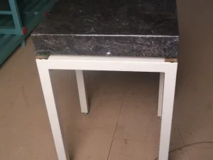 783 - Used laboratory weighing table, granite top