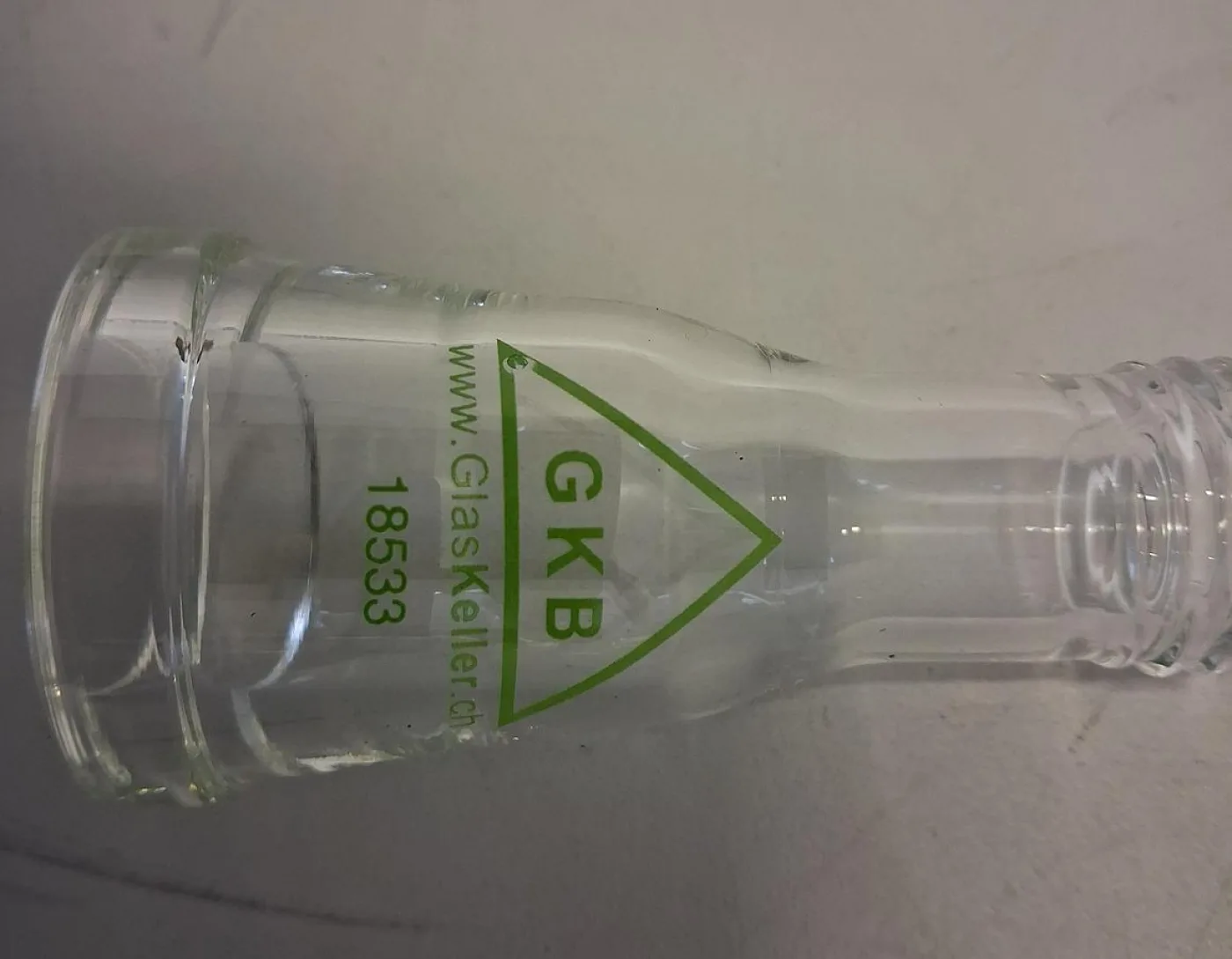 Glas Keller Reduzierstück / Glasadapter, Modell 18533 - 4