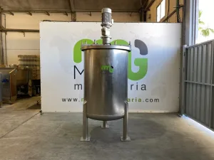 DEPOSITO REACTOR 1.200L FONDO KLOPPER Y HELICE MARINA NUEVA FABRICACION