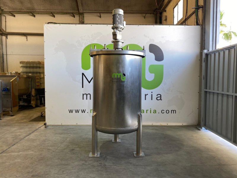 DEPOSITO REACTOR 1.200L FONDO KLOPPER Y HELICE MARINA NUEVA FABRICACION