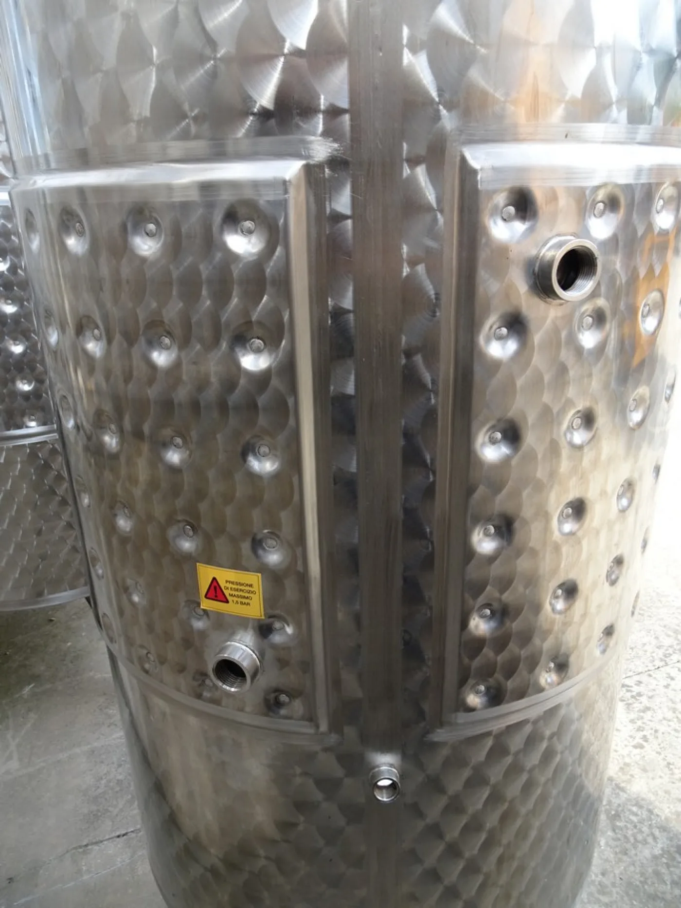 TANKS CAPACITY 500 LITERS, STAINLESS STEEL, MODEL FLOATING TOP WITH BAND, CONICAL BOTTOM, NEW EQUIPMENT. - 6