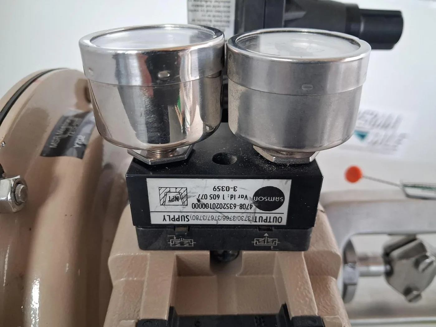 SAMSON 3277 Pneumatic Globe Control Valve with TROVIS 3730-1 Positioner - 8