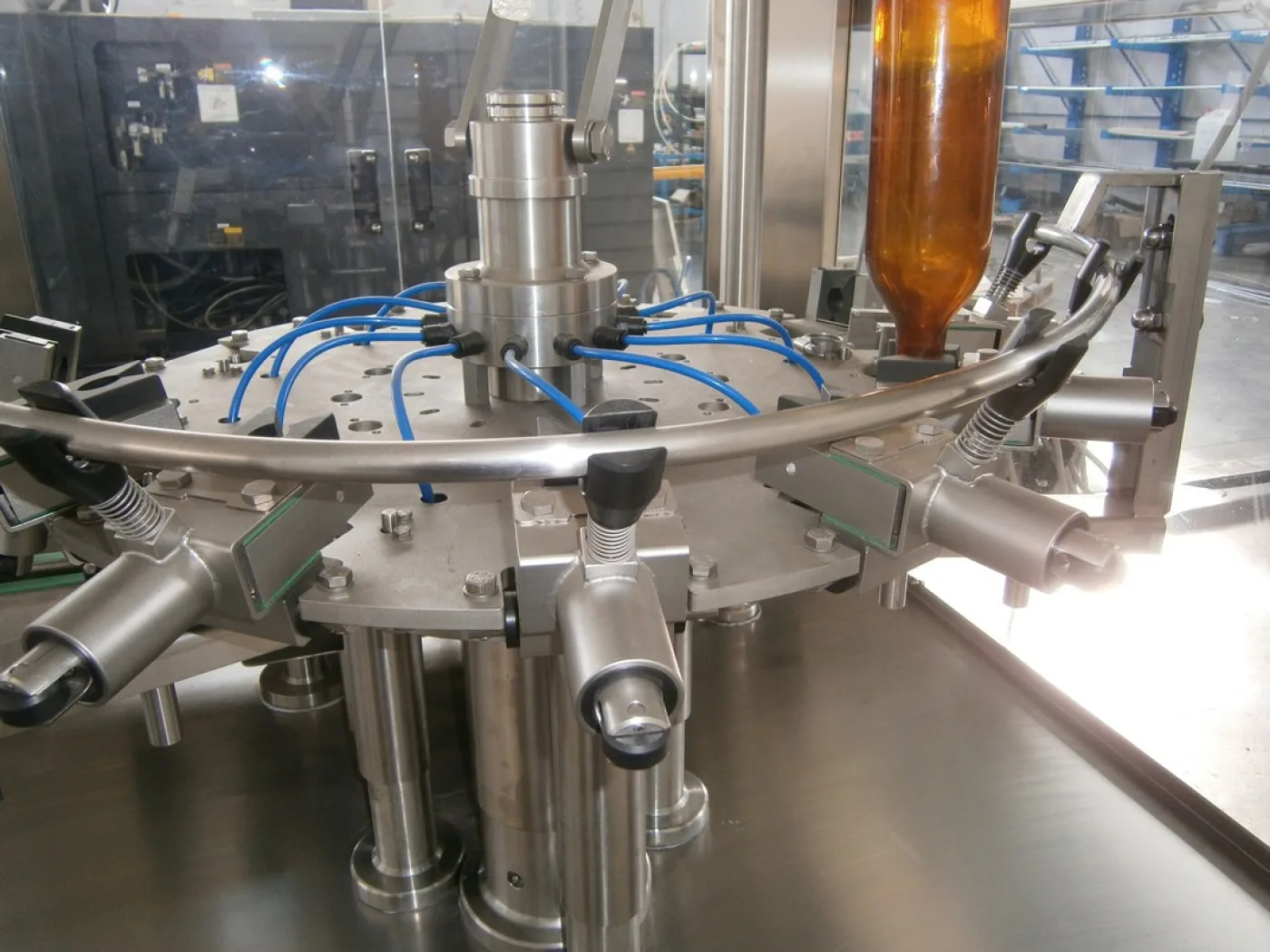 AUTOMATIC STAINLESS STEEL RINSER MACHINE MODEL MF 12 GRIPPERS NEW MACHINE - 8