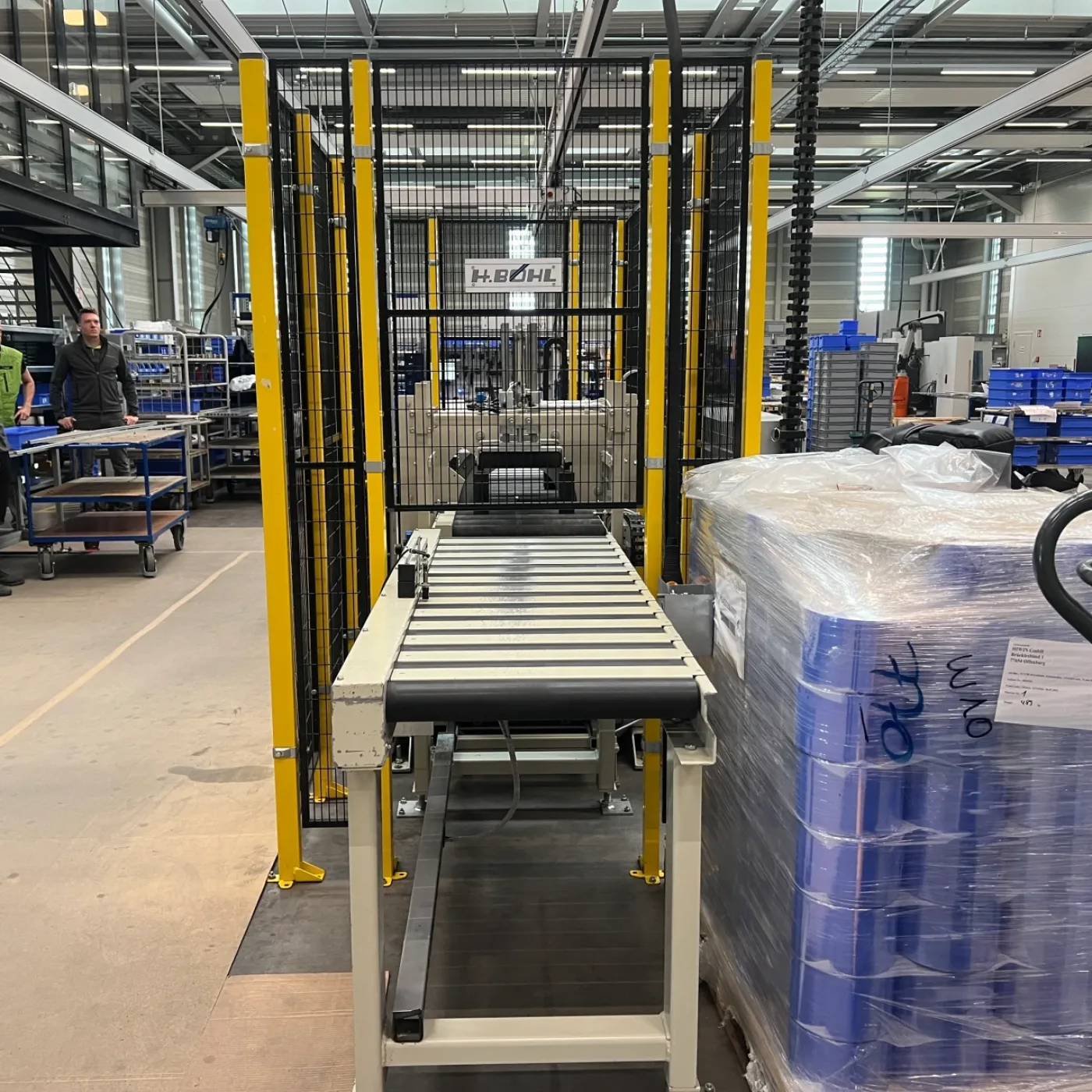 BÖHL SIGNODE Horizontalwickler Einwickelmaschine JUNIOR/S-450 VA Art.-Nr. JUNIOR450VA2016 - 5