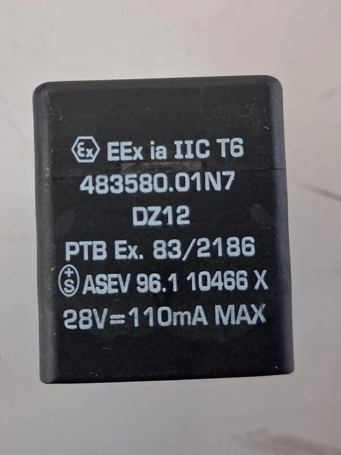 FEMA Ex Solenoid Coil 28V DC - 6