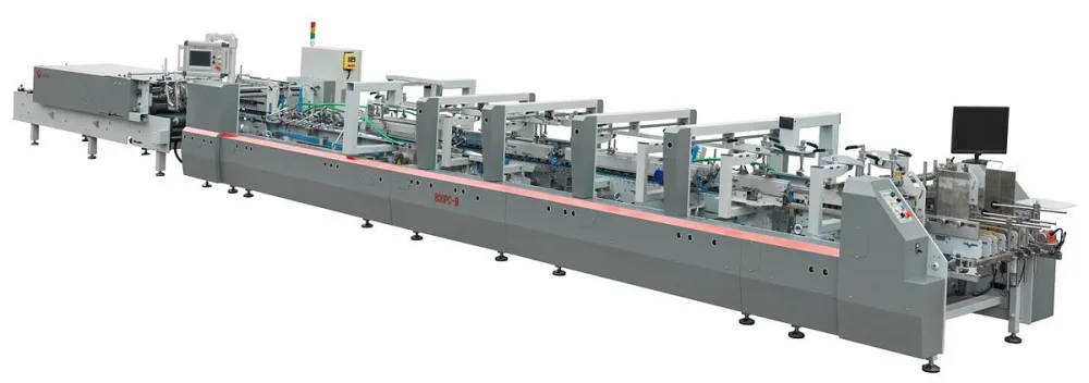 Straight Folder&Gluer800PC-B