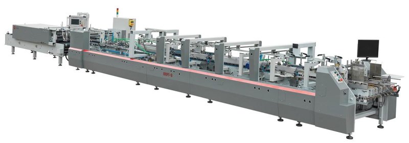 Straight Folder&Gluer800PC-B