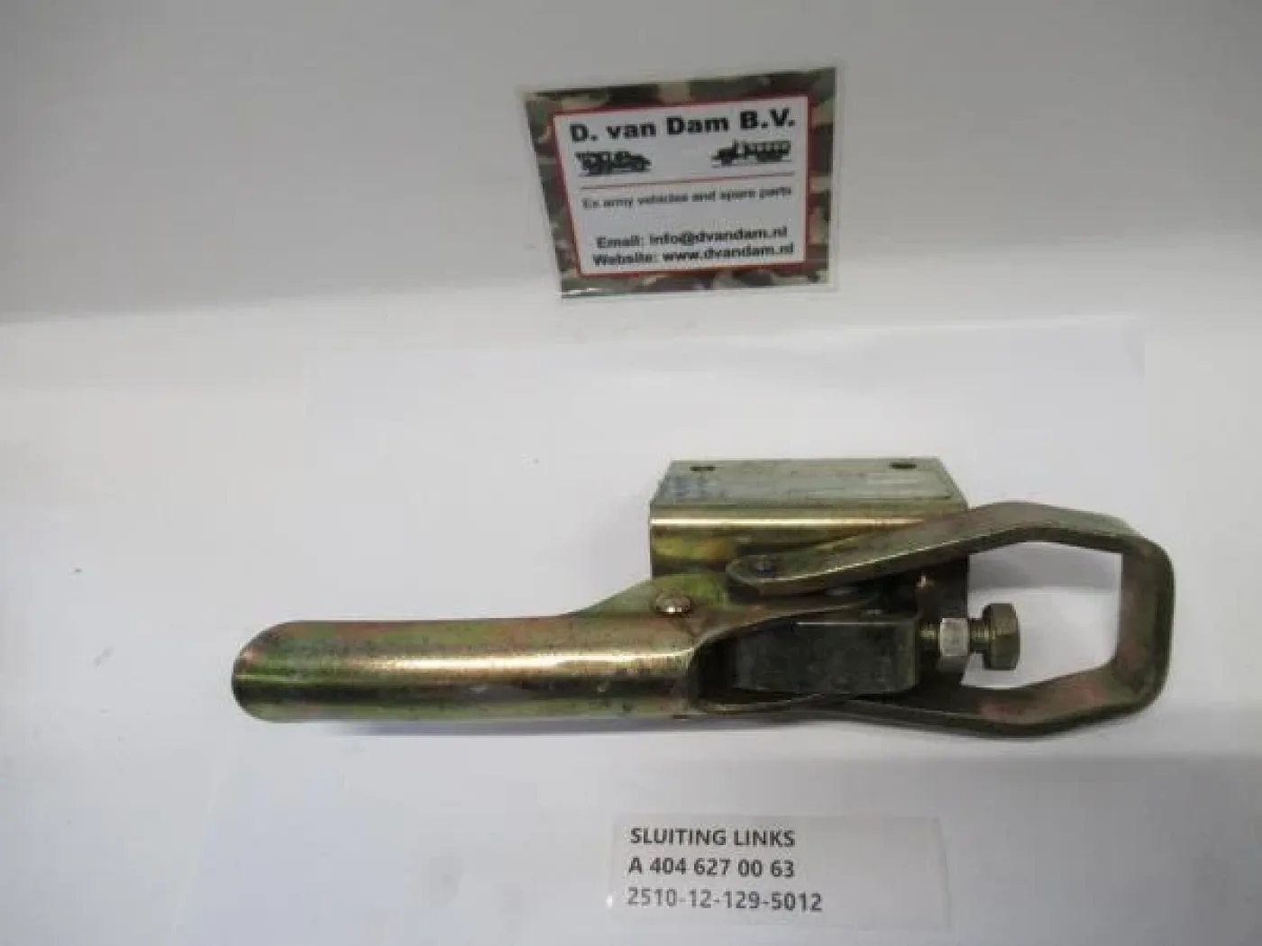 Laadbak sluiting links - 1