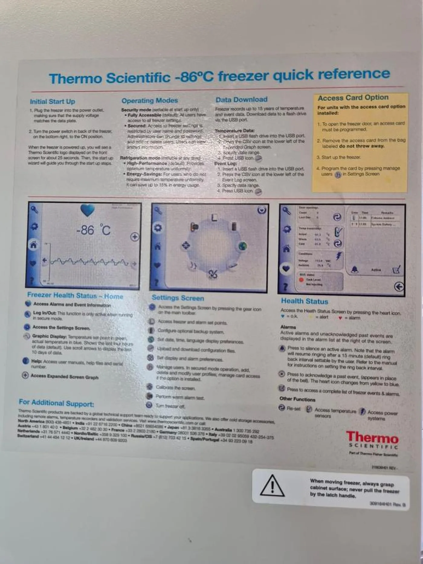 Thermo Scientific Revco UXF300 UXF Freezer - 8