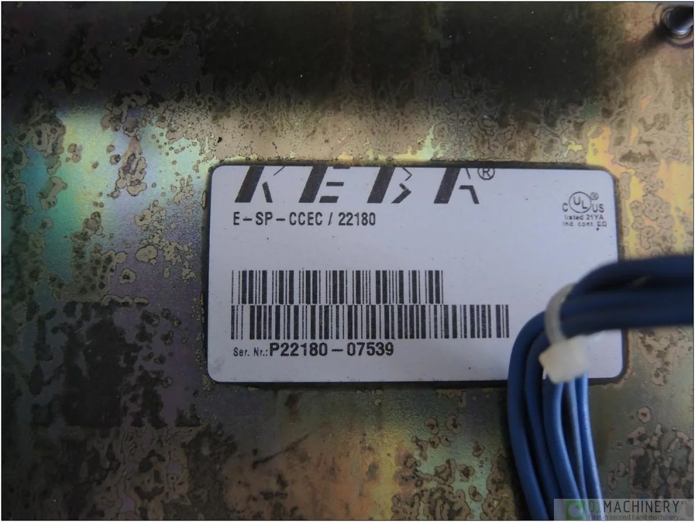 2001 KEBA E-SP-CCEC/22180 AI2075 - 6