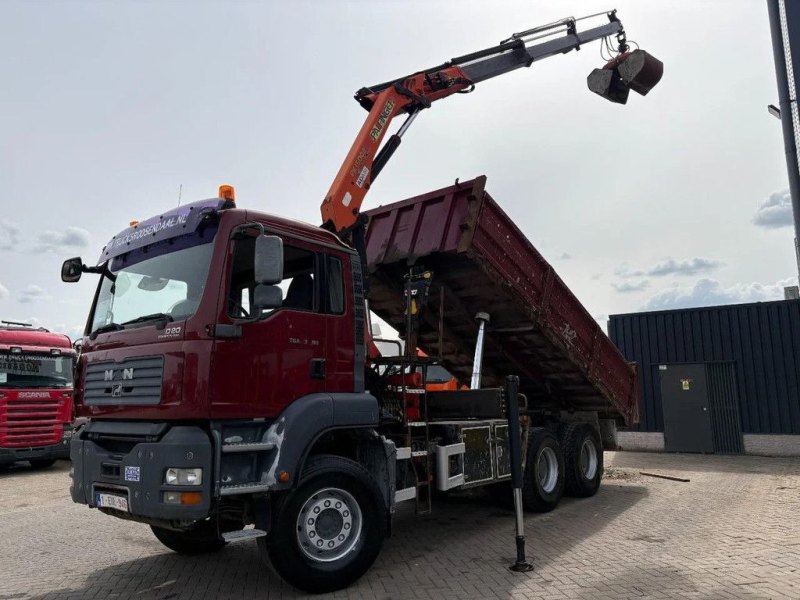 MAN TGA 33.390 + 6x4 + PK15002 + TIPPER + MANUAL + SPRING + 33T
