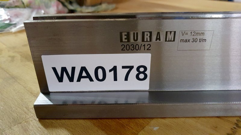 Abkantwerkzeug Matrize Euram 2030/30°/H80/V12