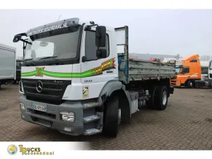 Mercedes-Benz Axor 1833 + Open cargo bed + manual