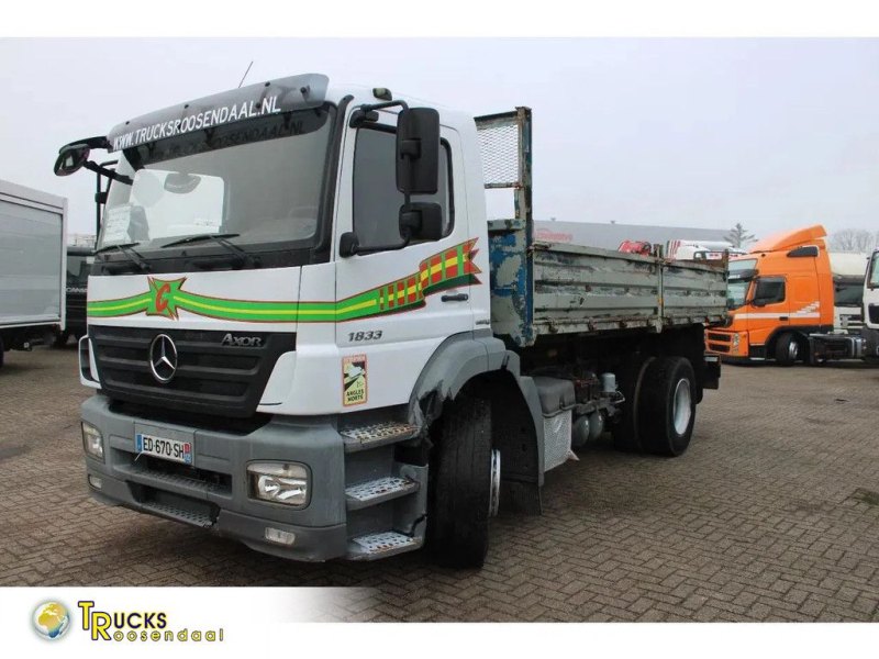 Mercedes-Benz Axor 1833 + Open cargo bed + manual