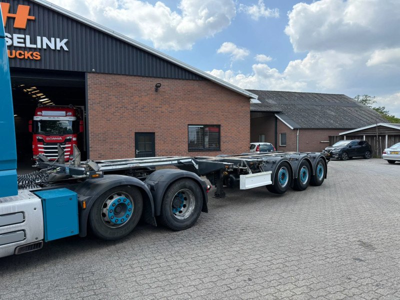 D-TEC FLEXITRAILER FT-LS-S Multi 2x20 40 45ft SAF Lift Axle 2x20 30 40 45FT LED Top Condition NL Trailer