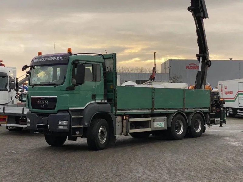 MAN TGS 26.440 Euro 5 + Manual + Hiab 288 E-5 Crane +JIB 4 + 6X4+REMOTE