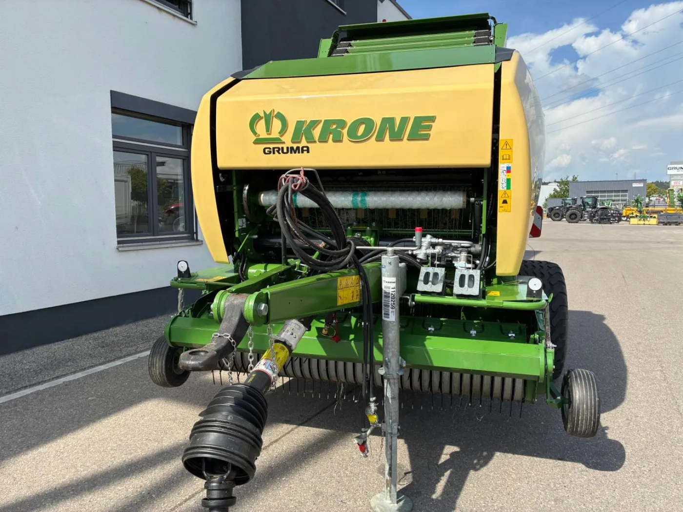 Rundballenpresse Krone Comprima F 155 XC - 8