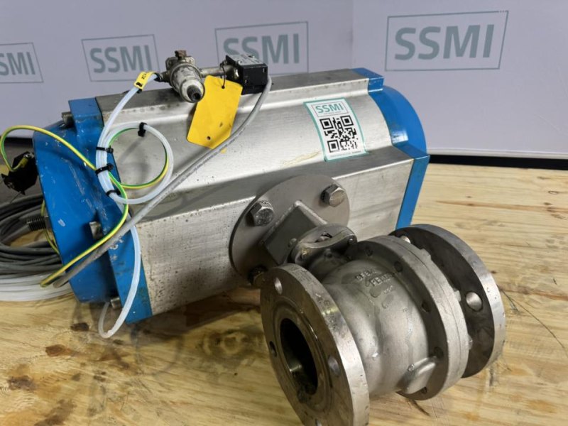 2019 EVAC / Max.-Air Technology Luftbereift actuated butterfly valve assembly