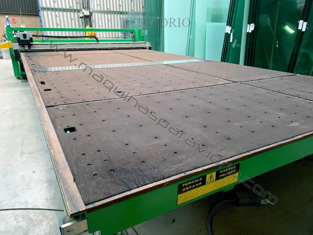 MESA DE CORTE PARA VIDRIO MONOLITICO JUMBO BOTTERO