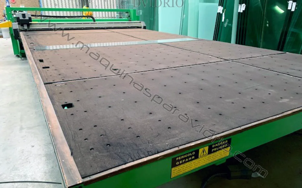 MESA DE CORTE PARA VIDRIO MONOLITICO JUMBO BOTTERO