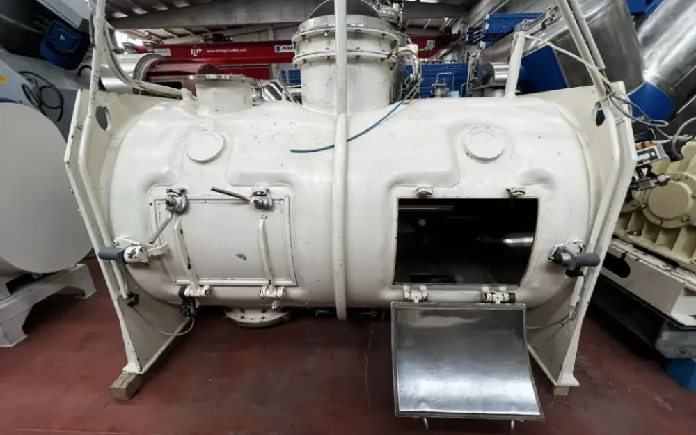 USED LÖDIGE FKM 2000D STAINLESS STEEL 321 MIXER 2,000 LITERS