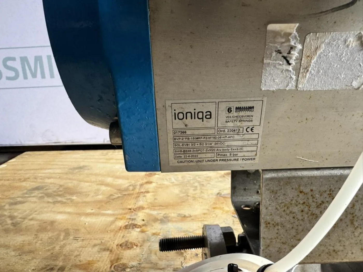 2022 Ioniqa / EVAC / Max.-Air Automated ball valve - 2