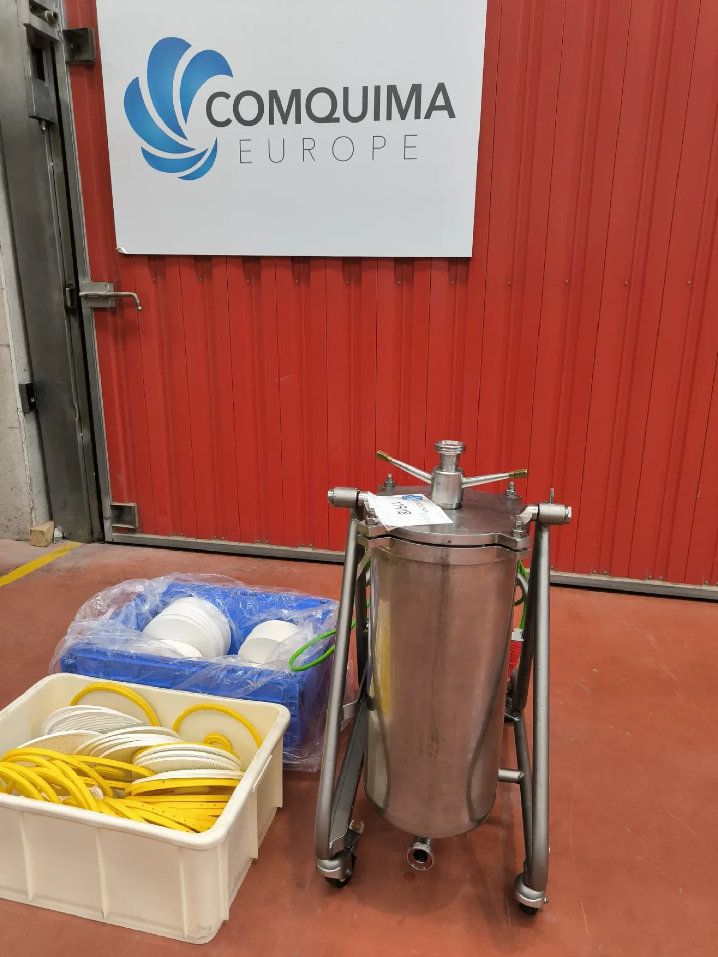 SKID TROLLEY WITH SPANISH CAPILLERY CENTRIFUGAL PUMP C21-20 WITH FILTER - 4