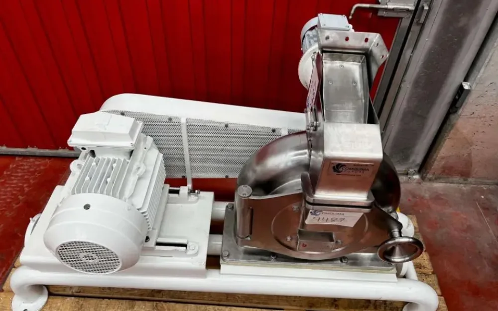 USED BACHILLER UB-315 STAINLESS STEEL MIXER MILL WITH SHIRT
