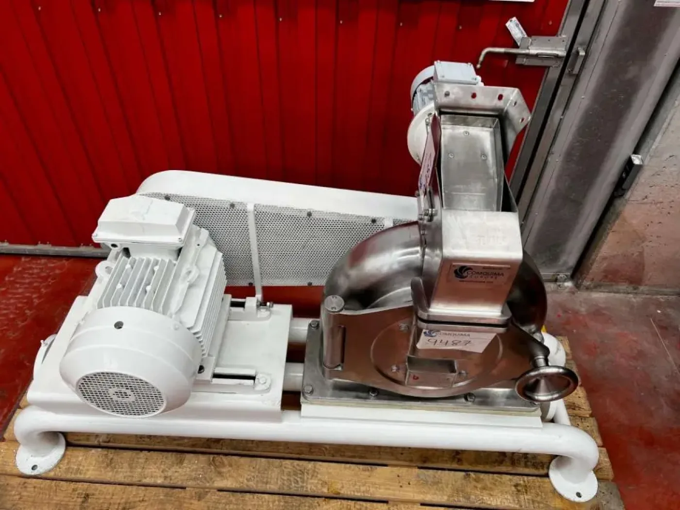 USED BACHILLER UB-315 STAINLESS STEEL MIXER MILL WITH SHIRT - 1