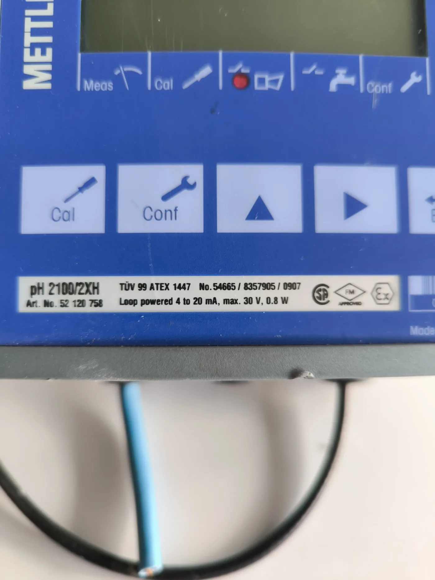 PH CONTROLLER METTLER TOLEDO PH2100E ATEX - 3