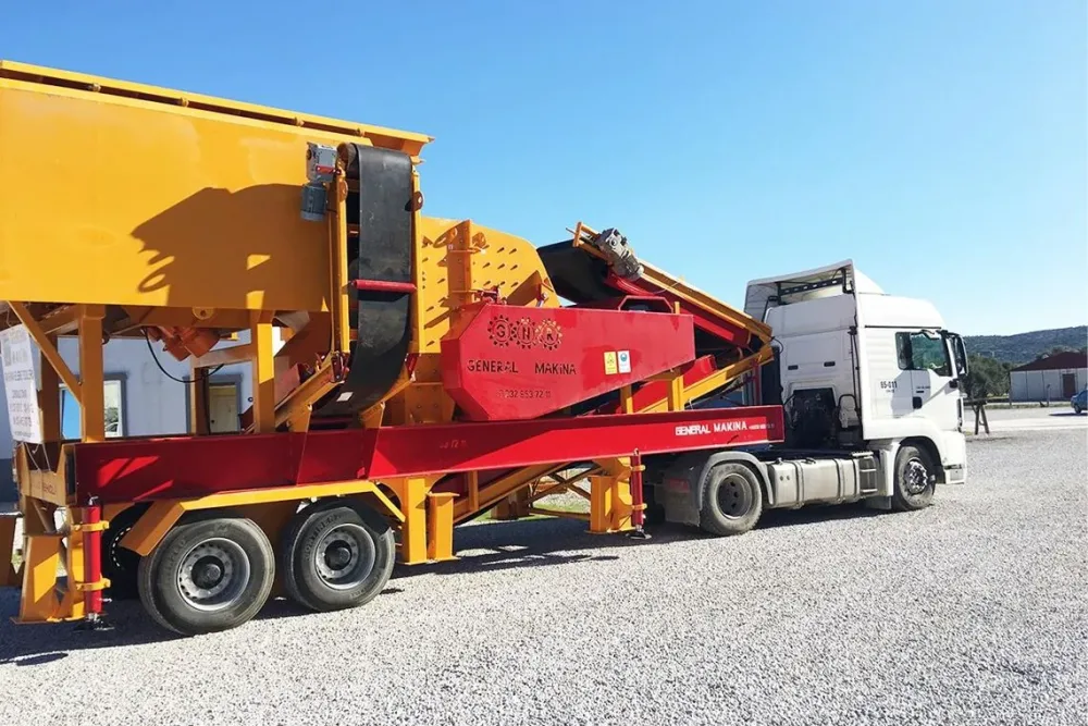 Mobile Secondary Impact Crusher — M-DMK Series