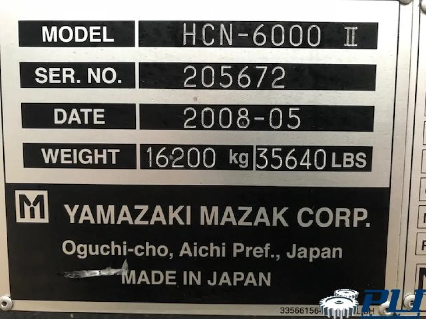 MAZAK HCN 6000 II horizontal centre - 7