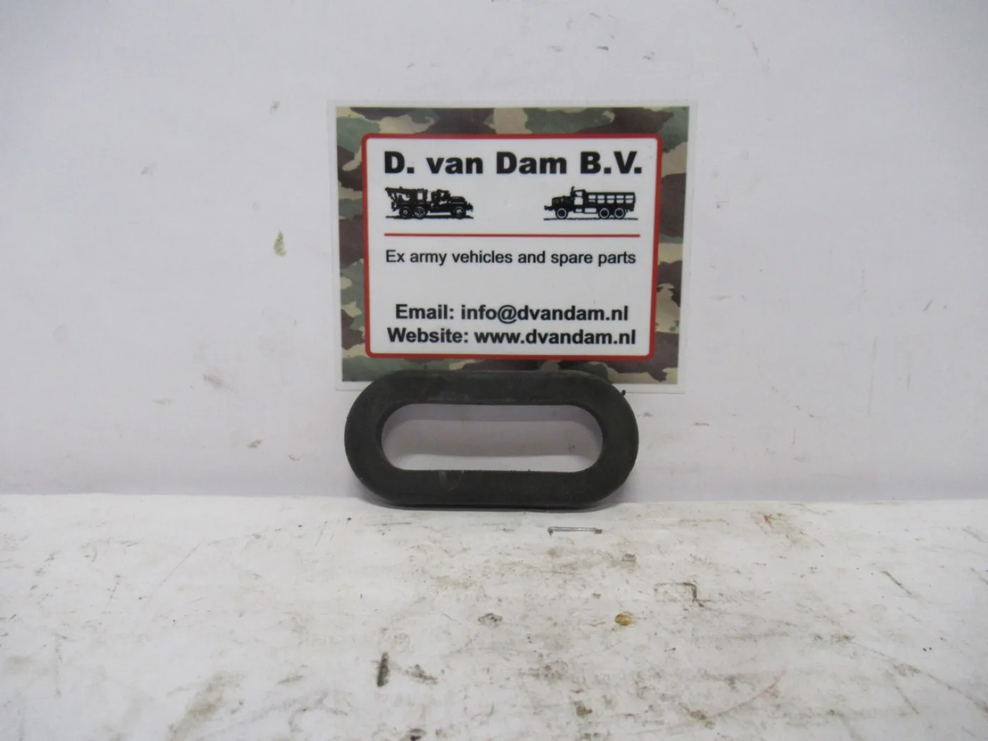 Doorvoer rubber accubak (Groot) - 1