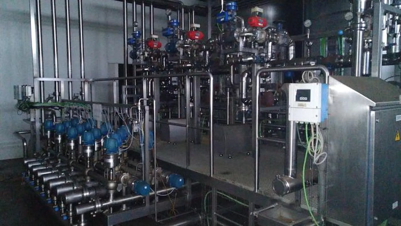 Sistema automático de limpeza e desinfecção CIP GEA - 6