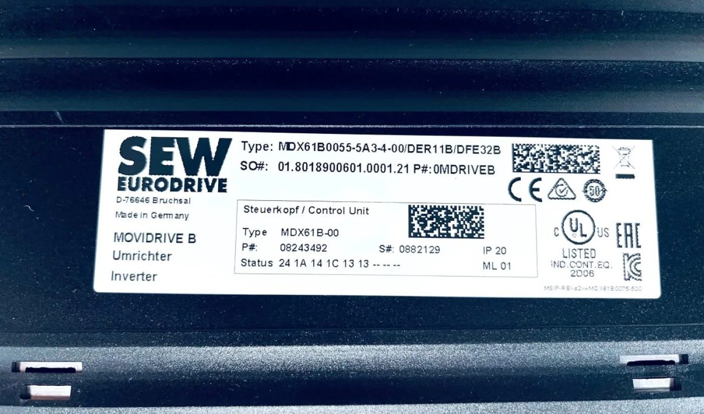 SEW Eurodrive MDX61B0055-5A3-4-00 Movidrive Umrichter - 4