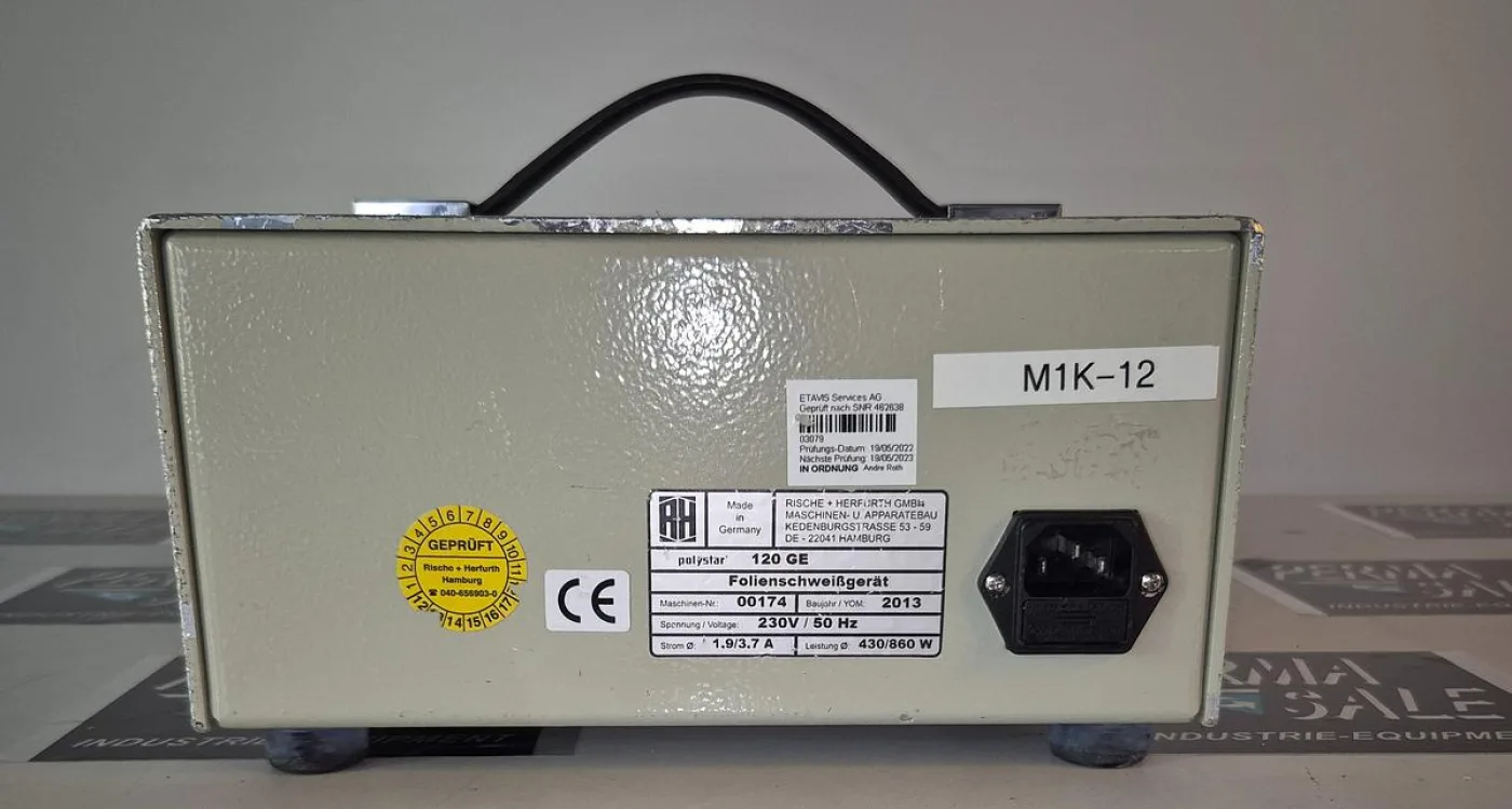 Rische + Herfurth Folienschweißgeräte Polystar 120 GE - 2