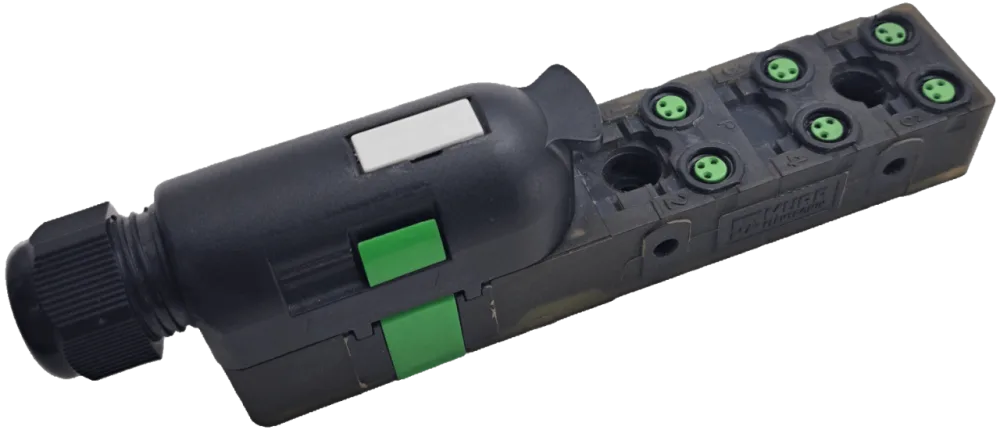 Murr-Electronic Exact8, 6xM8, 3-pol., Grundmodul PNP-LED / 8000-86000-0000000
