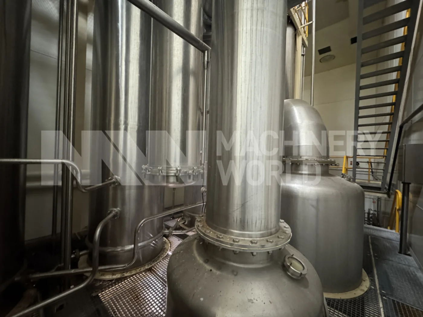 17,000 LPH Scheffers 4-Effect TVR Evaporator with Mora Horizontal V-Bottom Box Dryer Plant - 5