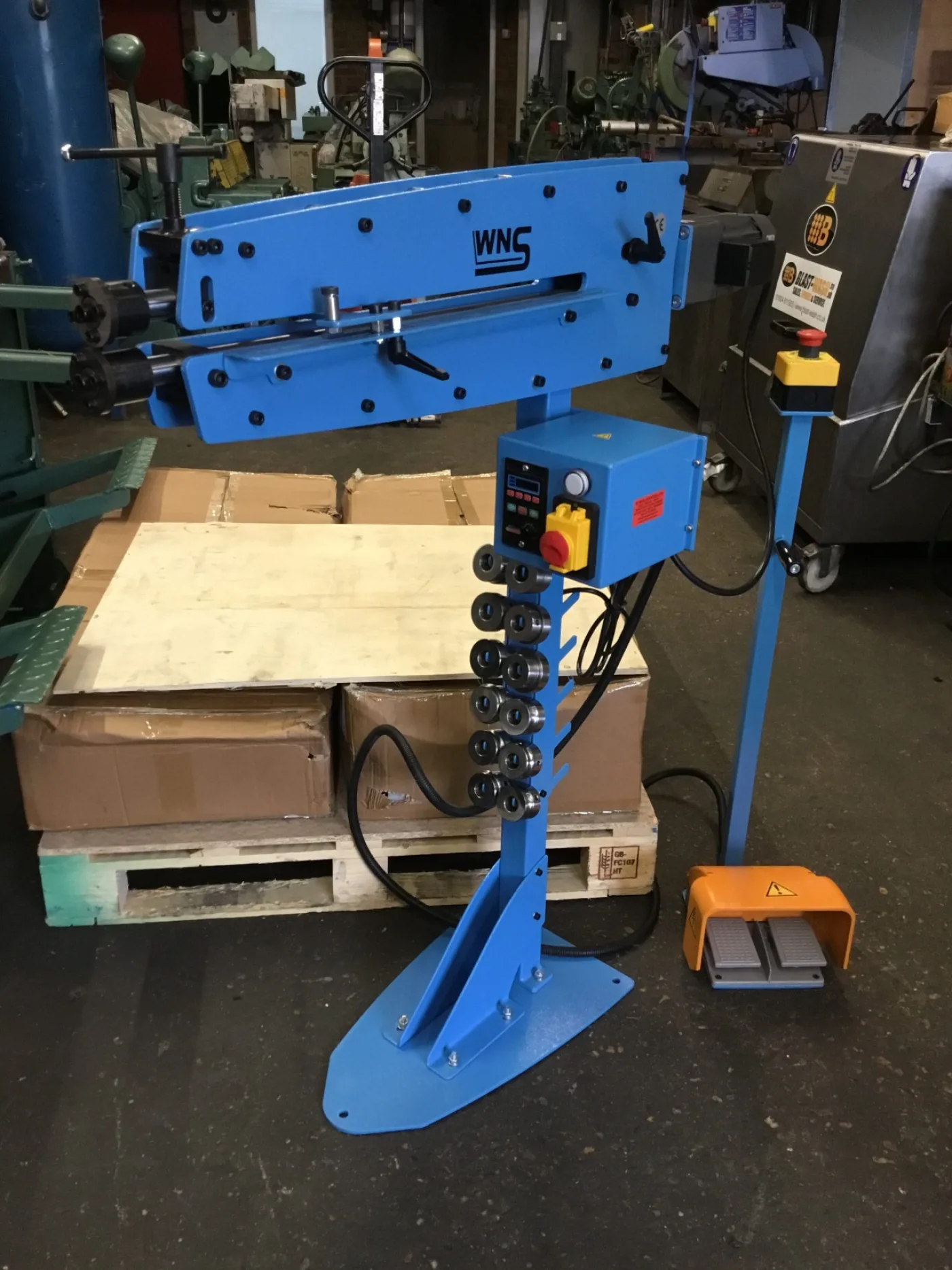 WNS Fabricated Power Bead Roller 610mm - WNS - W. Neal Services Ltd - 3