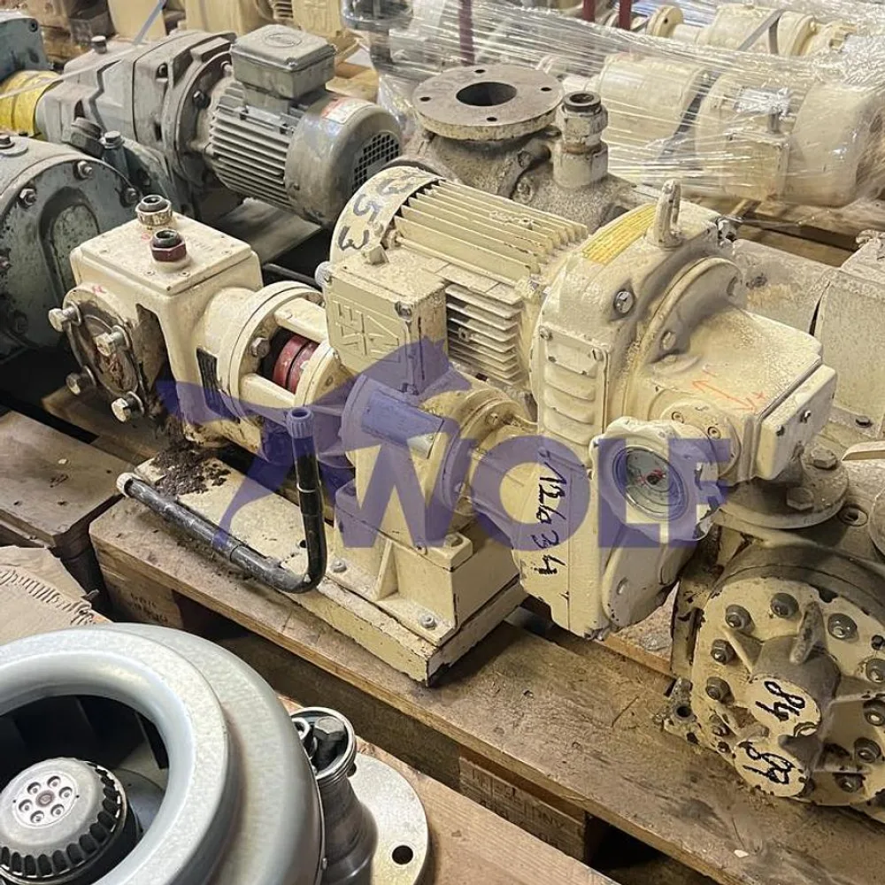 Massepumpe SOLLICH - Type STP-1000-SR mit ca. 1.000 kg Stundenleistung.