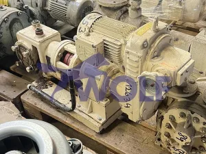 Massepumpe SOLLICH - Type STP-1000-SR mit ca. 1.000 kg Stundenleistung.