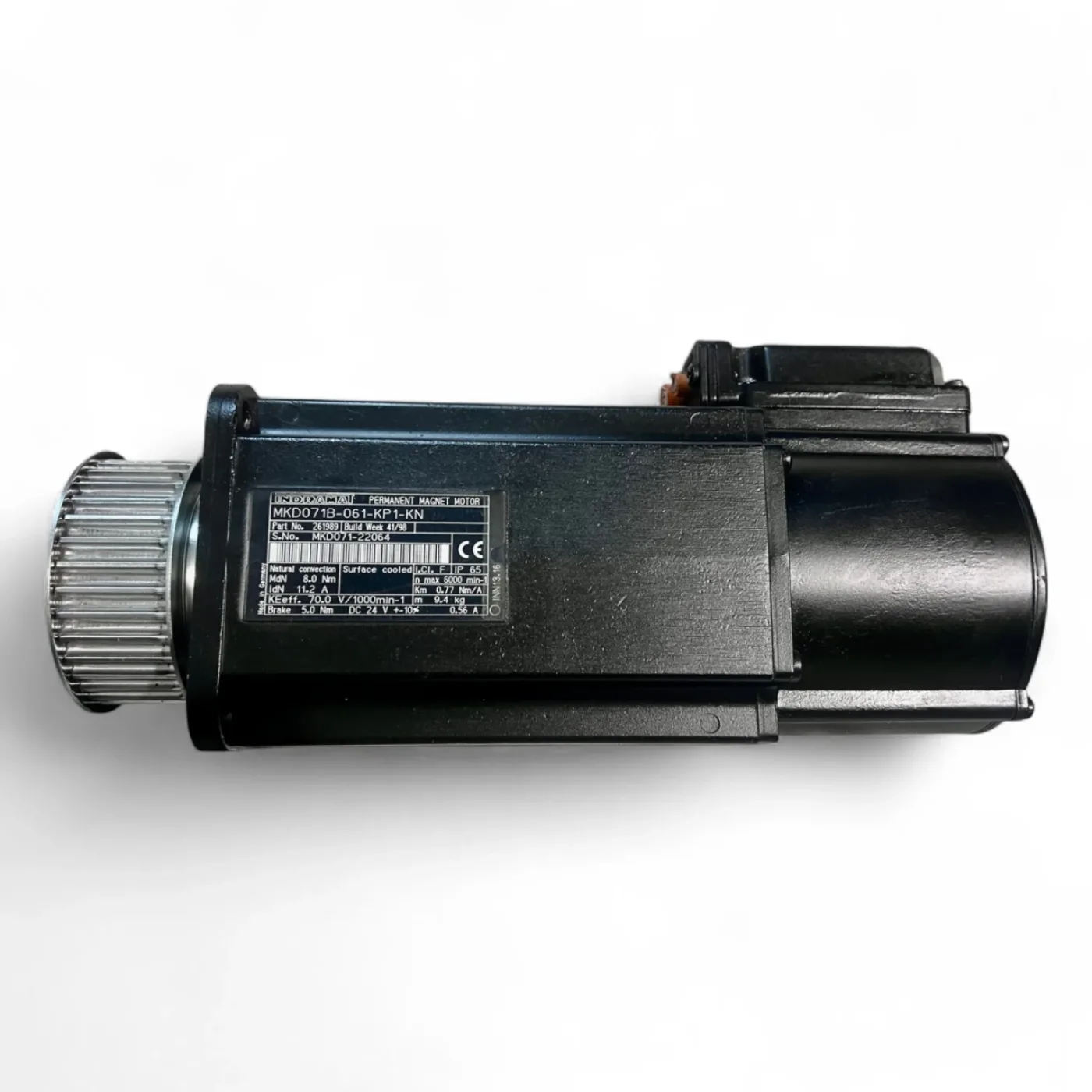 Indramat Servomotor MKD071B061KP1KN 8Nm IP65 digital mit Bremse ideal für HOMAG BOF 41 HOMAG Nr. 4075010557 - 3