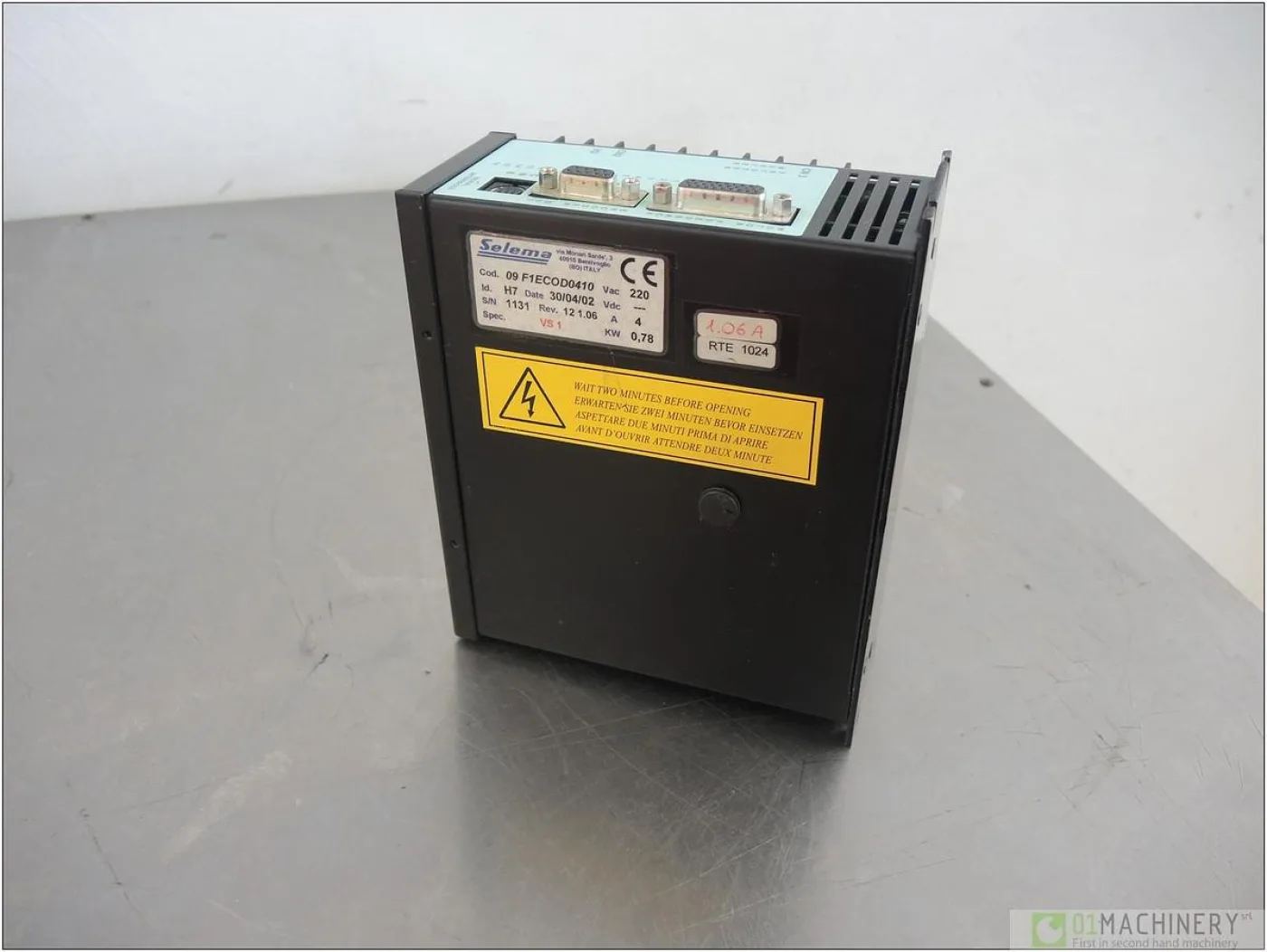 2002 SELEMA 09F1ECOD0410 AI1462 - 2